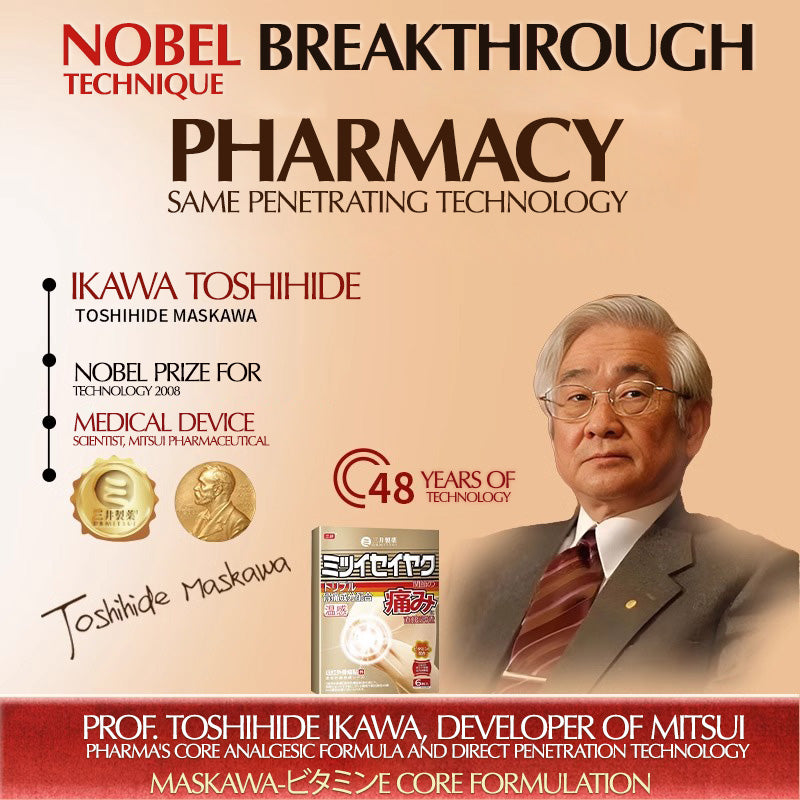 【Mitsui Pharma official】**Pain Relief Gout Patch – Fast-Acting, Targeted Relief for Joint Discomfort and Swelling**